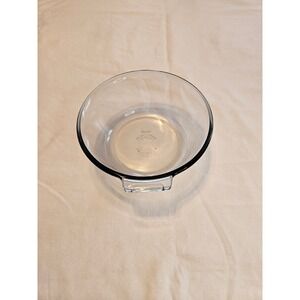 Vintage PYREX Flameware‎ Bowl Number 832-B Blue Tint 7"W x 7.5"W x 2.5"H